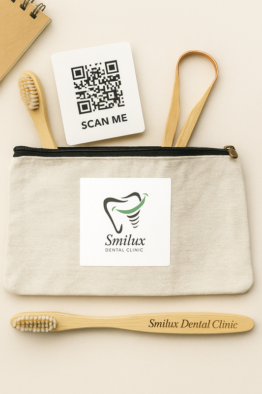 Standard Dental Kit x 10 Kits - Customised (Beige)